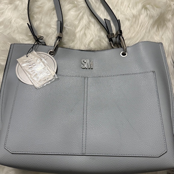 NWT Steve Madden Leather Bag w/ Make Up Bag - Picture 1 of 10